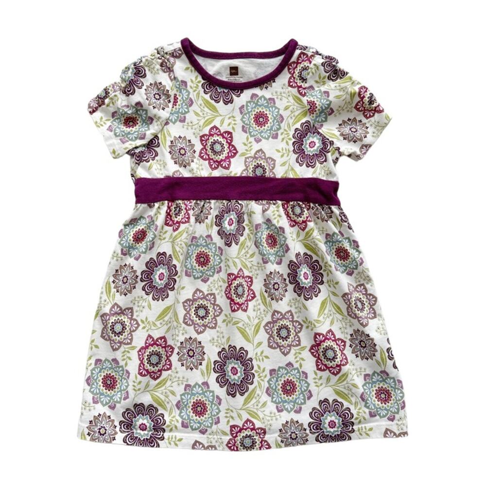Tea Collection Floral Dress Size 4